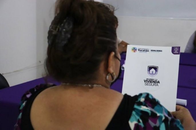 Mujeres con Vivienda Segura, respaldo oportuno a yucatecas en situación de violencia