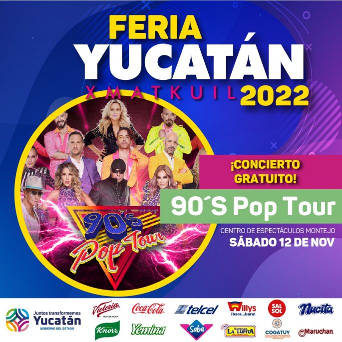 Este fin de semana iniciará la entrega de boletos para el espectáculo 90s Pop Tour