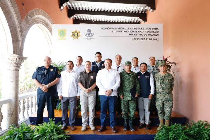 Preside el Alcalde Renán Barrera la Mesa Estatal para la Construcción de la Paz