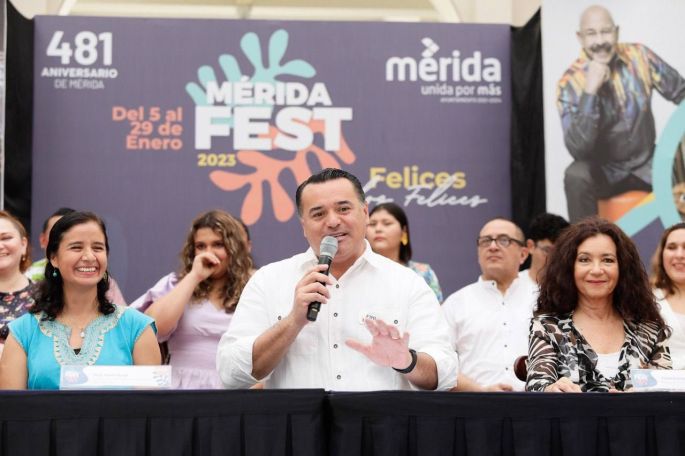 El Alcalde Renán Barrera anuncia la celebración del 481 aniversario de Mérida