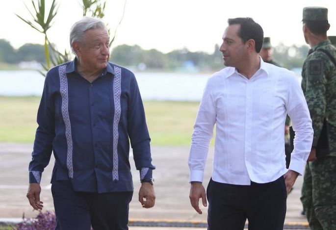 Continúa el trabajo coordinado entre el Gobernador Mauricio Vila y el Presidente López Obrador para impulsar el desarrollo de Yucatán
