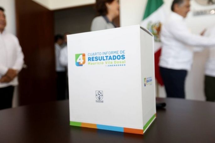 El Gobernador Mauricio Vila Dosal envía al Congreso del Estado su Cuarto Informe de Gobierno