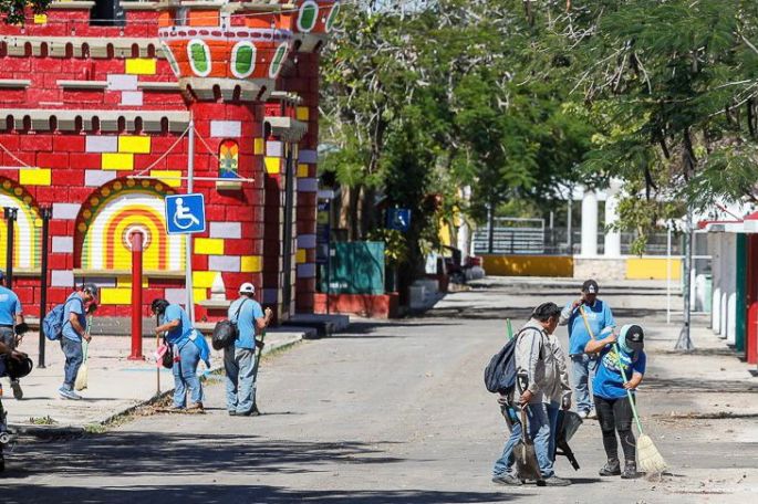 Ciudad Carnaval preparada para recibir a las familias que acudirán a disfrutar uno de los festejos más seguros del país
