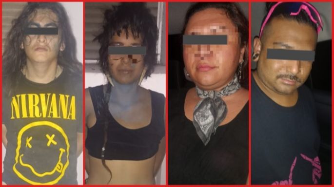 Detienen a cuatro por violencia durante la marcha de esta tarde 