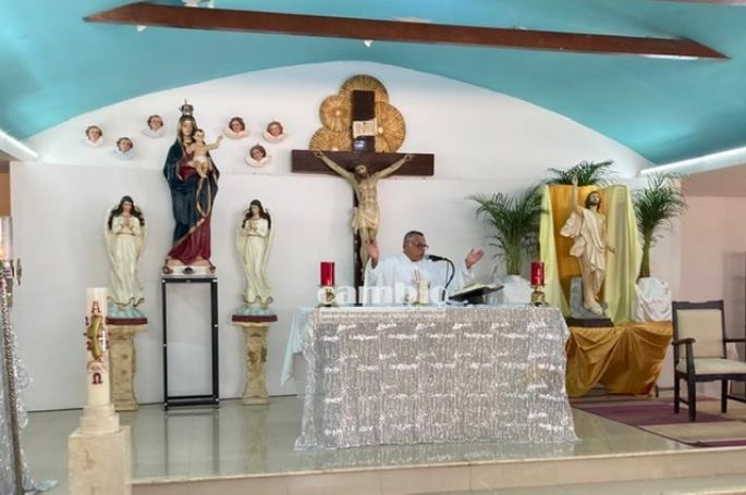 El Padre Esteban Anaya, O.S.F.N., pidió hoy por joven desaparecida