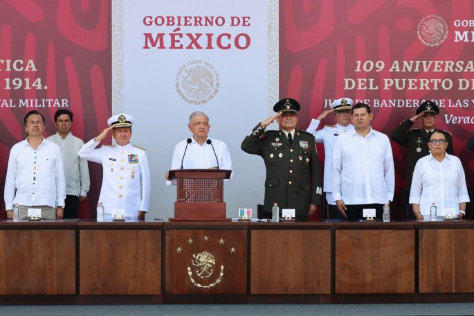 “Que se oiga bien y que se oiga lejos: no aceptamos ninguna intervención”, afirma AMLO
