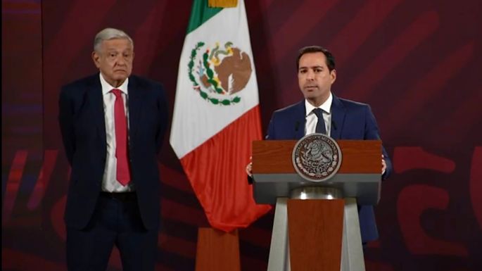 El presidente Andrés Manuel López Obrador reconoce a Yucatán como el estado más seguro del país