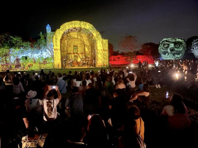 Amplían de 560 a 1,000 el aforo para el vídeo-mapping en La Noche Blanca