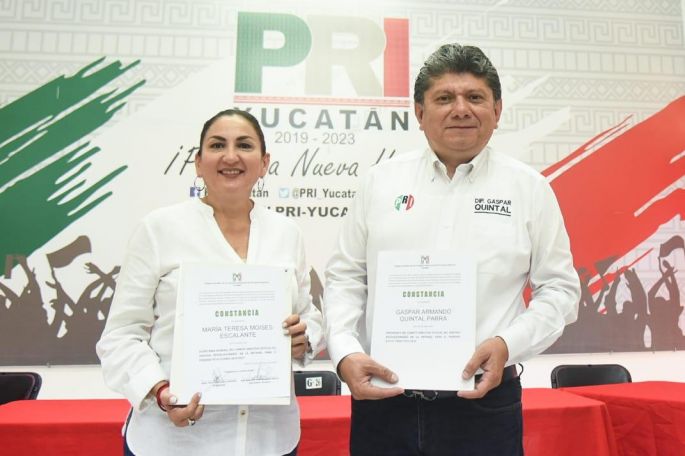 Somos priístas de cuna y hasta la tumba: Gaspar Quintal, nuevo presidente del PRI