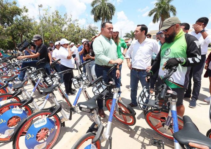 Renán Barrera consolida el sistema de movilidad urbana sustentable en Mérida