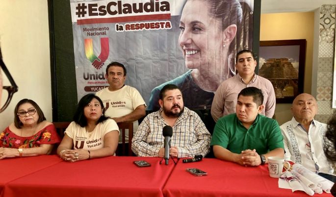 Claudia Sheinbaum ha tenido un gran apoyo en Yucatán: Bayardo Ojeda