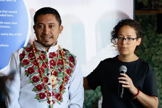 Londinenses viven de cerca la gastronomía yucateca 