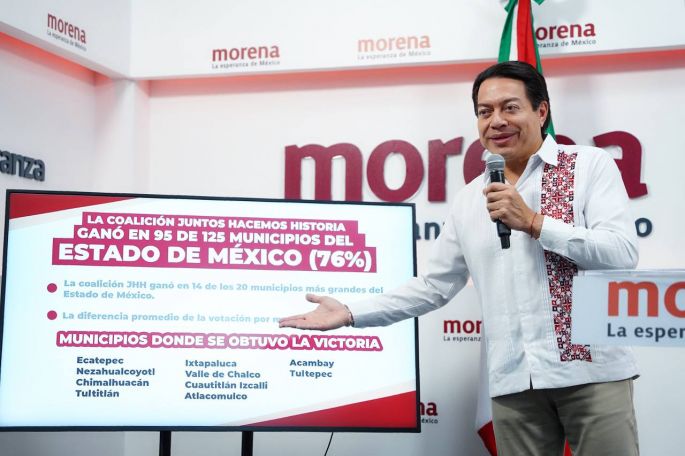 “Enterramos al PRI en Atlacomulco”: Mario Delgado 