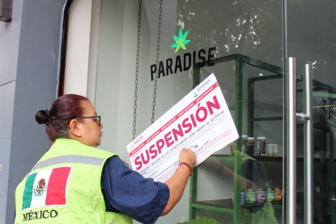 Clausuran “Paradise”, negocio de Vicente Fox; donde venden productos derivados de cannabis 
