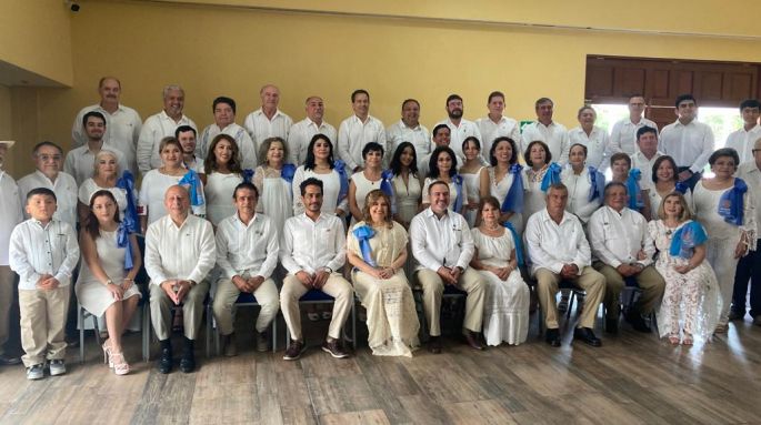 La regidora Celia Rivas Rodríguez, nueva presidenta del Club Rotarios Mérida Itzaes
