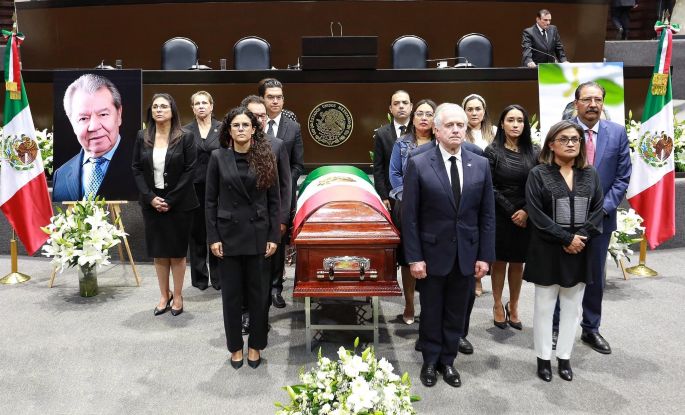 La Cámara de Diputados realizó homenaje luctuoso a Porfirio Muñoz Ledo
