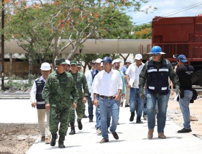El Gobernador Mauricio Vila Dosal realizó una nueva visita de observación al Gran Parque de la Plancha