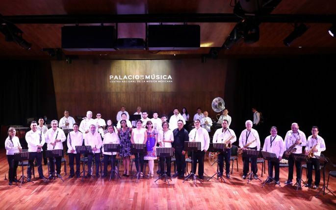 De México a Cuba, concierto por los 149 años de la Banda de Música del Estado