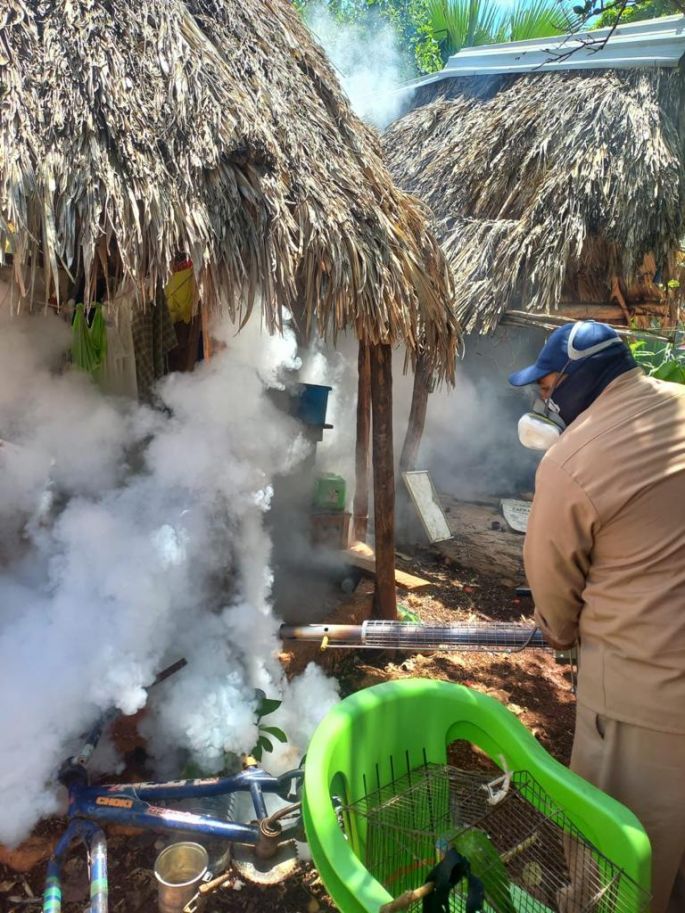 Realiza SSY acciones de prevención contra el dengue