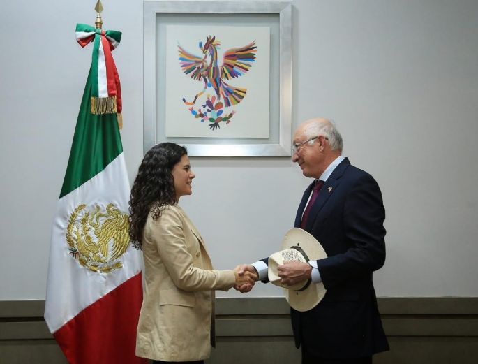 La Secretaría de Gobernación y la Embajada de Estados Unidos estrechan acciones de cooperación