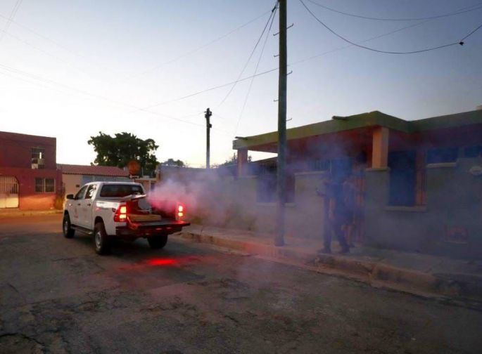 Gobierno del Estado intensifica labores de fumigación contra mosco transmisor del dengue