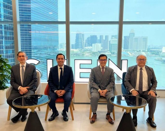 El Gobernador Mauricio Vila Dosal se reunió con directivos de la empresa multinacional SHEIN en busca de nuevas inversiones para Yucatán