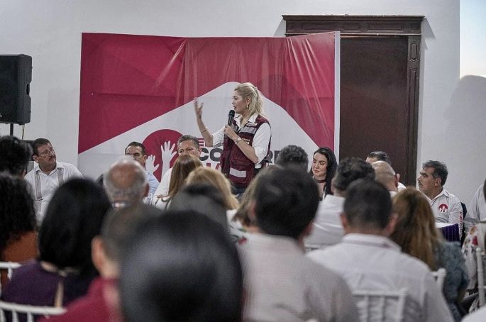Verónica Camino va con todo a la etapa final del proceso interno de Morena