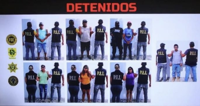 SIETE DETENIDOS POR HOMICIDIO HOY EN TICUL