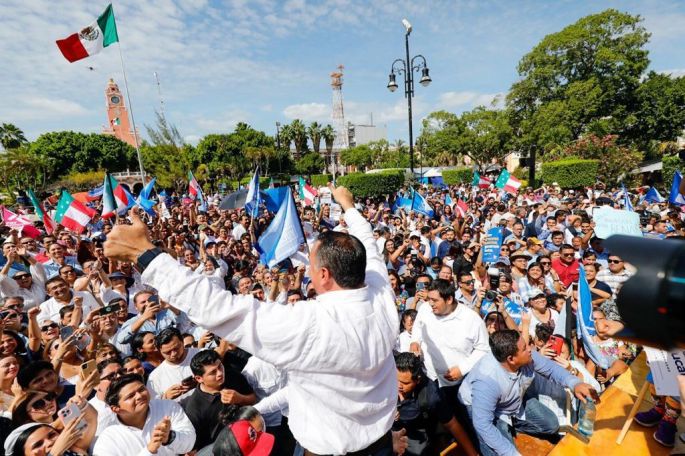 Comienza Renán Barrera su camino a la gubernatura de Yucatán