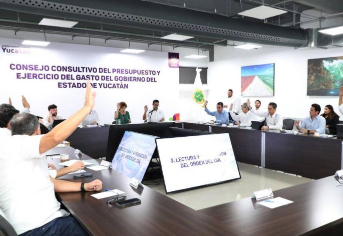 Consejo Consultivo del Presupuesto y Ejercicio del Gasto de Yucatán respalda por unanimidad paquete económico del Gobierno del Estado para el 2024