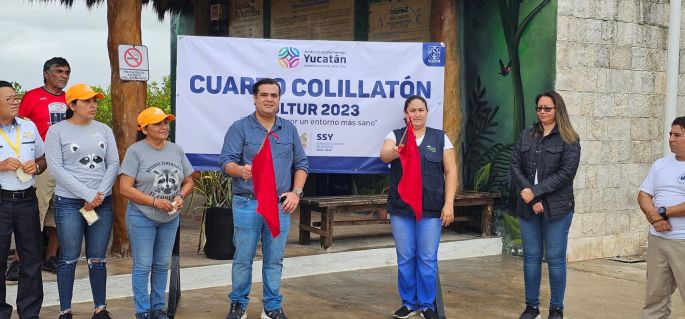 Cultur hizo su "Cuarto Colillatón" en El Corchito: Recolectó 1,525 residuos contaminantes