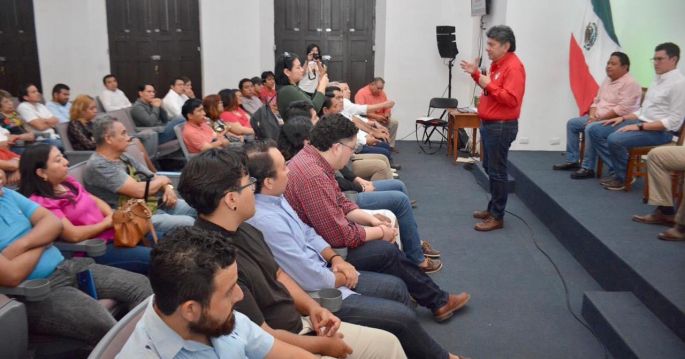 El PRI tiene pasado, presente y con los jóvenes tenemos futuro: Gaspar Quintal Parra