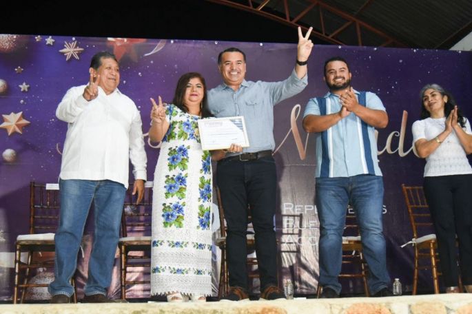 Con Renán Barrera, el estado continuará por buen rumbo para consolidar al municipio de Tinum y a todo Yucatán