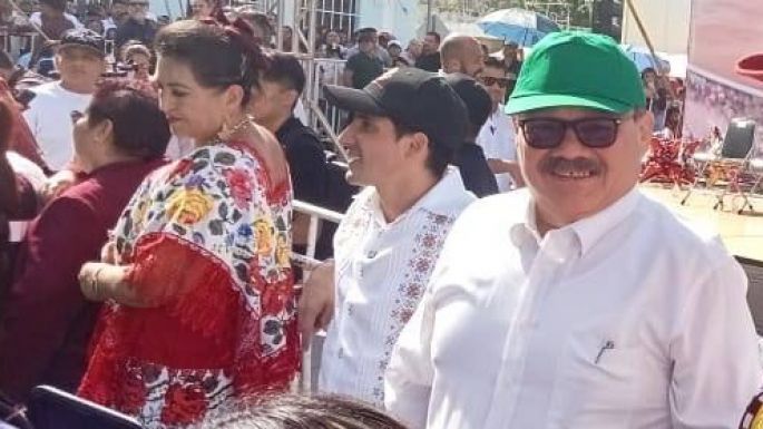  Ignoran en un evento de Morena a Ramírez Marín y a Rommel Pacheco