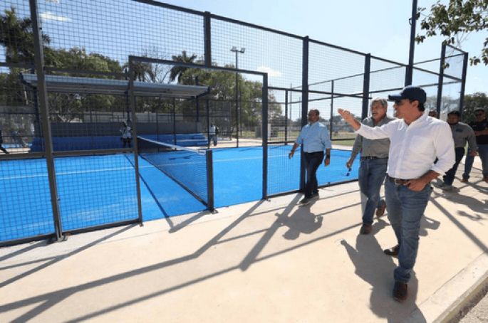 La Unidad Deportiva "Benito Juárez García", casi lista para su próxima reapertura