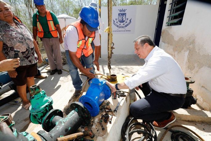 El Ayuntamiento de Mérida garantiza el servicio de agua potable a las comisarías