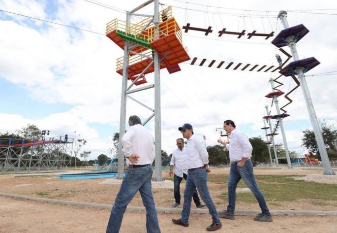 Unidad Deportiva del Sur “Henry Martín”, pronto estará lista para el disfrute de las familias yucatecas