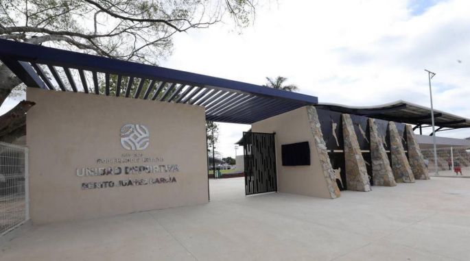 Entrega el Gobernador Mauricio Vila Dosal los trabajos de modernización de la Unidad Deportiva “Benito Juárez García”
