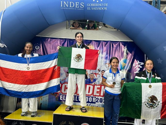 Karatekas Yucatecos brillan en Campeonato Centroamericano 2024