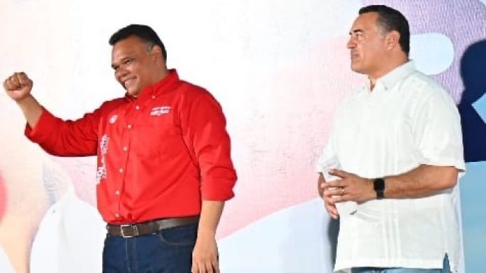 Renán Barrera con el respaldo de los priistas de Peto