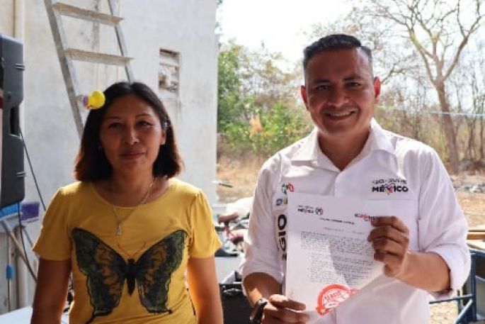 El panismo en Tixcacal se une al proyecto de Sergio Vadillo Lora 