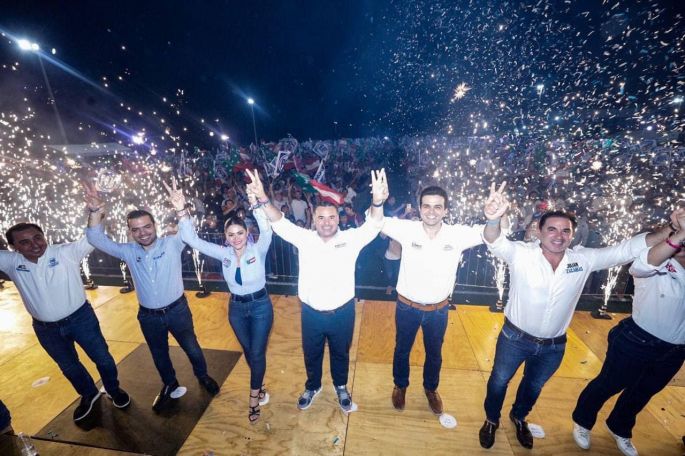 Renán Barrera cierra campaña con masivo respaldo de las y los yucatecos