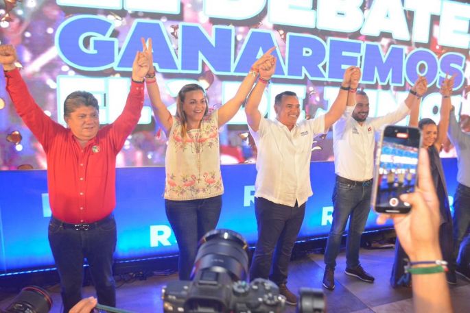 Celebramos la clara victoria de Renán Barrera en el debate: Gaspar Quintal