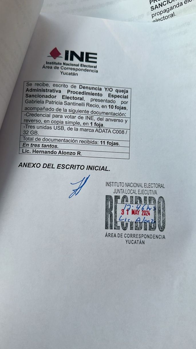 Por violación a la ley electoral, el PRI presentó queja ante el INE contra candidatas de MORENA y PRD