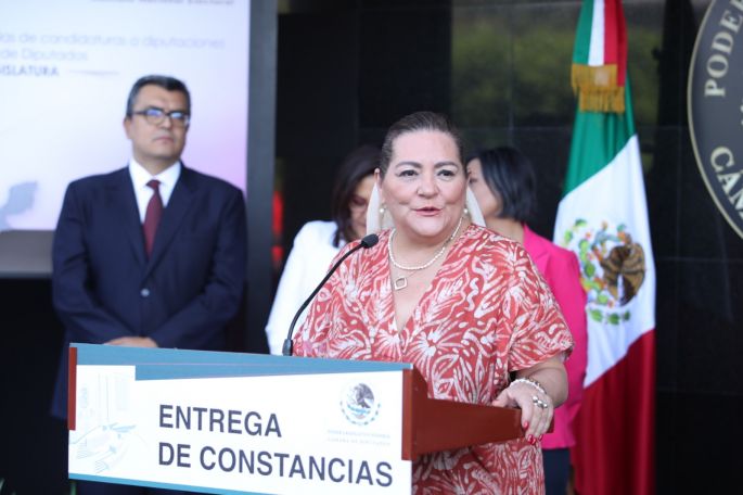 Inicia INE entrega de constancias de mayoría y validez de las fórmulas de candidaturas a diputaciones federales de mayoría relativa
