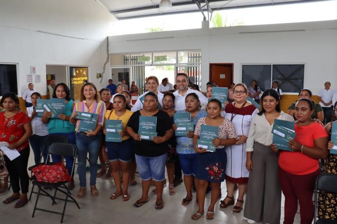 Entrega al 100 por ciento Programa “La Clínica es Nuestra” de IMSS Bienestar tarjetas en beneficio de Unidades Médicas Rurales en Yucatán  