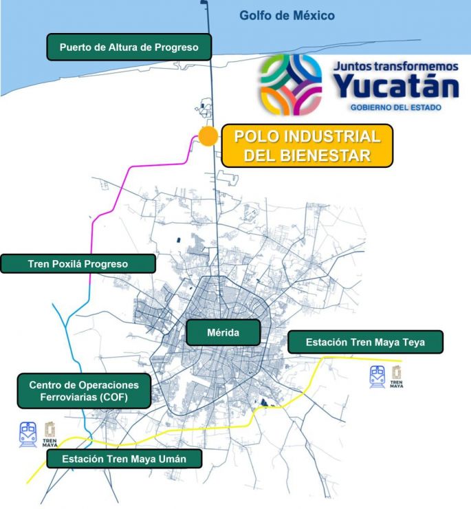 Yucatán logra Polos Industriales del Bienestar, resultado de las gestiones del Gobernador Mauricio Vila Dosal