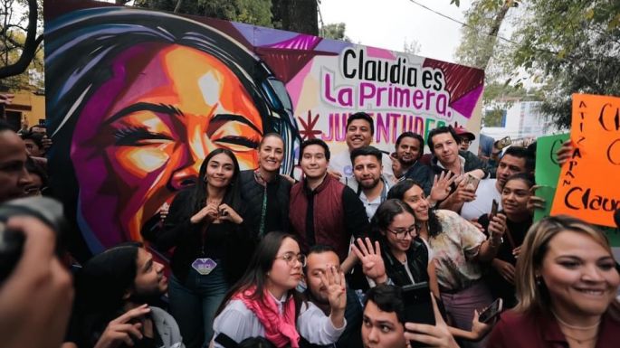 Los jóvenes dieron el triunfo a Morena, reconoce Claudia Sheinbaum, virtual presidenta de México