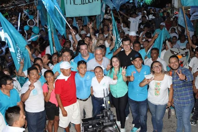 Nueva Alianza crece en Yucatán; obtuvo el triunfo en 6 municipios y tendrá 24 Regidores de representación proporcional