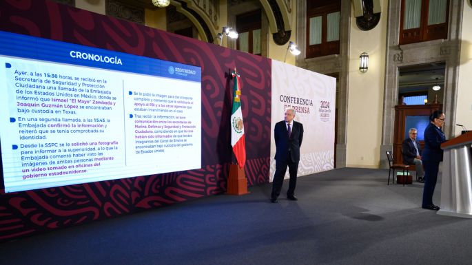 AMLO llama a esperar investigaciones sobre detención de Ismael Zambada y Joaquín Guzmán López